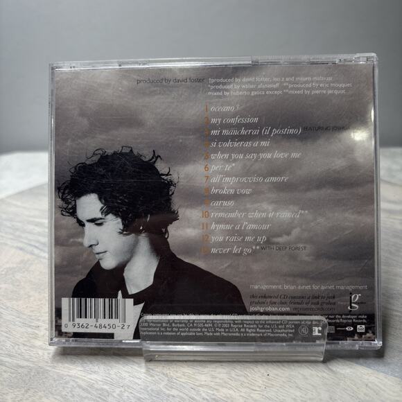 Josh Groban – Self-Titled (CD, 2001, Includes “To Where You Are”) - Picture 2 of 5